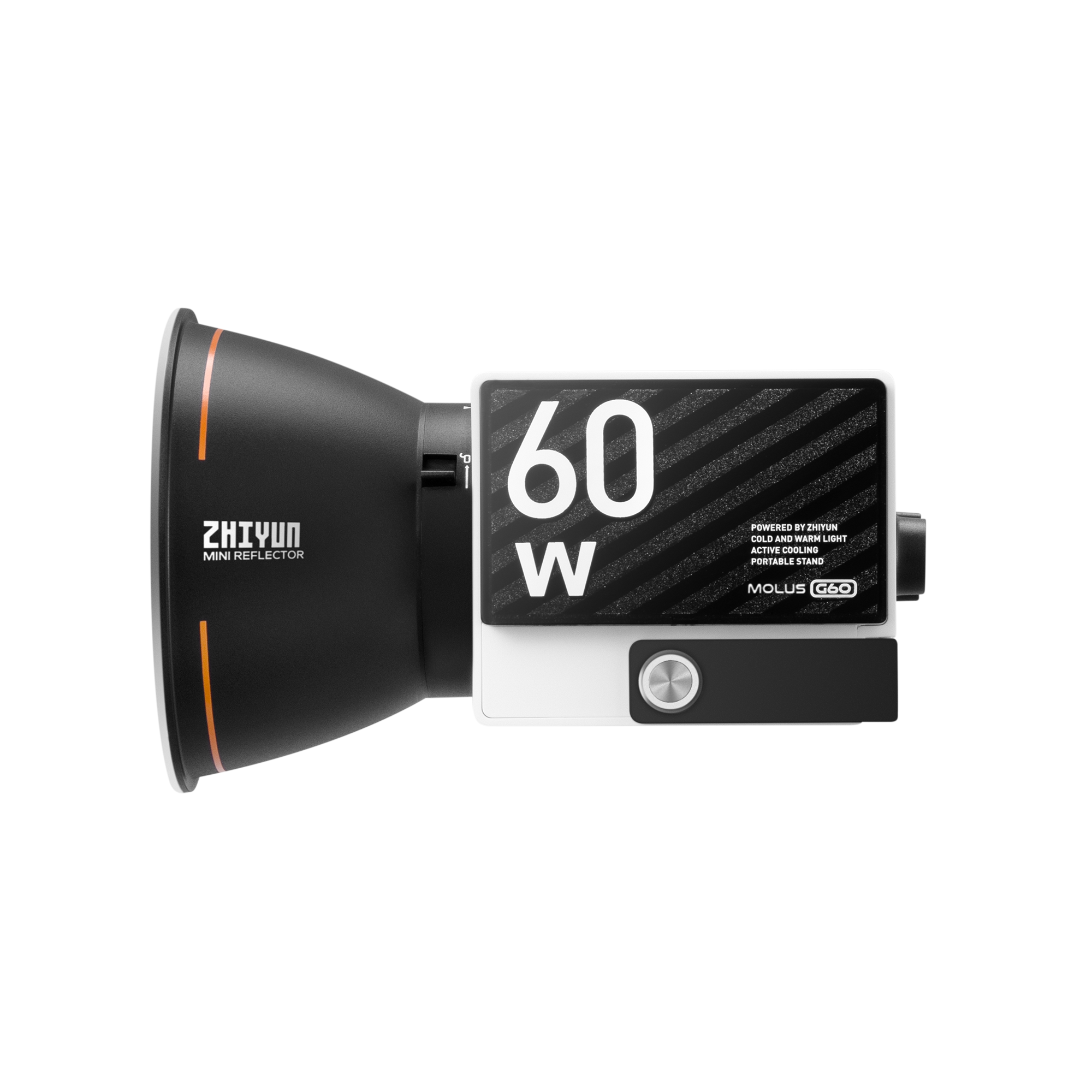 MOLUS G60 - 60W Pocket COB Light | Bi-Color Video Light - ZHIYUN MOLUS G60 - 60W Pocket COB Light | Bi-Color Video Light - ZHIYUN